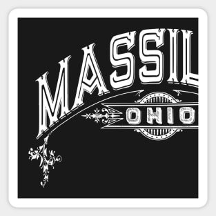 Vintage Massillon, OH Sticker